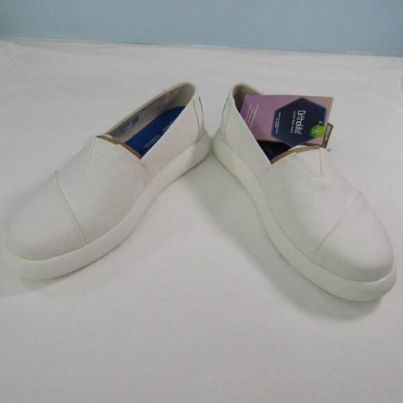 Toms Alpargata Mallow Misty Blue Color Changing Twill Shoes Womens Size 8.5 New - Picture 8 of 13